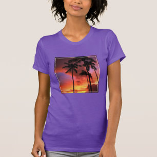 Camiseta Praias Tropicais Ilhas Maui Hawaii