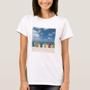 Camiseta Praias Tropicais   Palm Beach, Aruba