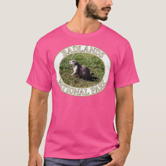 Camiseta Prairie Dog no Parque Nacional de Badlands no Sul