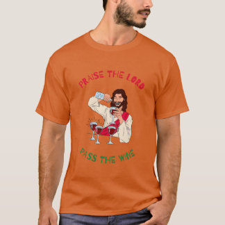 Camiseta Praisehe Lorde Passhe Vinho Amigos do Natal