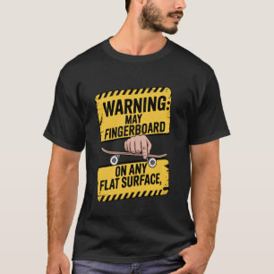 Camiseta Prancha de Dedos Em Qualquer Lugar Ventoinha de Mi