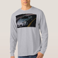 Prata 350Z no movimento (com de Z do emblema parte