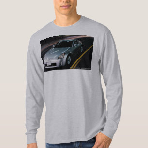 Camiseta Prata 350Z no movimento (com de Z do emblema parte