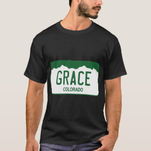 Camiseta Prata de Licença do Colorado - Grace