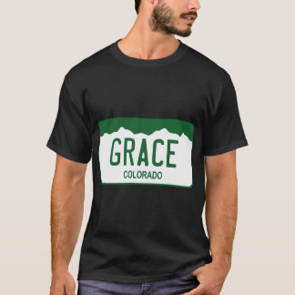 Camiseta Prata de Licença do Colorado - Grace