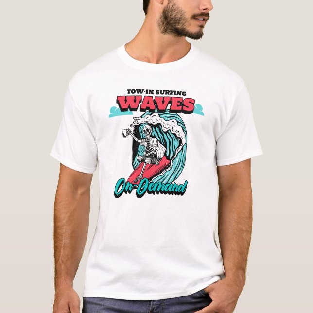 Camiseta Prata no surfe (Frente)