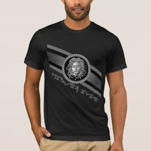 Camiseta Prateada de Luxury Medusa