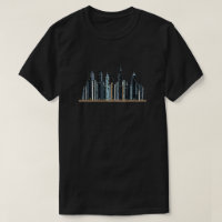 Prateleira da Linha do Céu da Cidade - Unisex de C