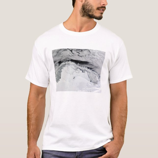 Camiseta Prateleira de gelo Shackleton, Antártica (Frente)