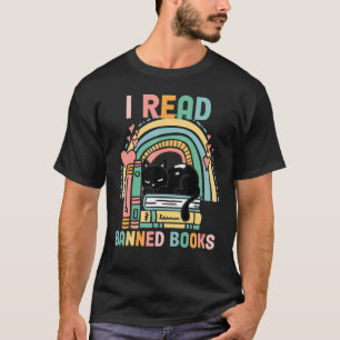 Camiseta Prateleira de Livros Livros Proibidos Citações Eu