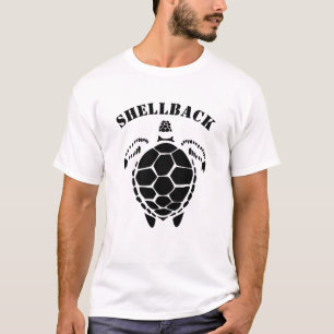 Camiseta Prateleira de Tartaruga do Mar Negro