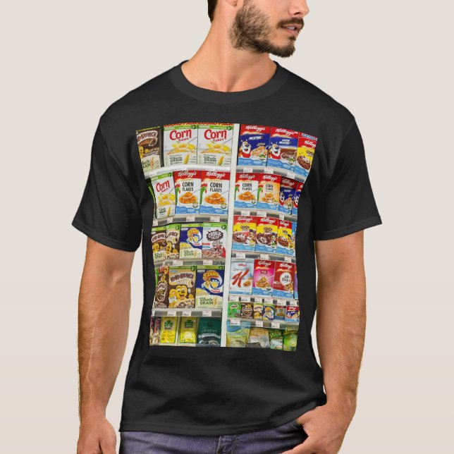 Camiseta Prateleiras de Cereais Bangkok: Foodland Editorial (Frente)