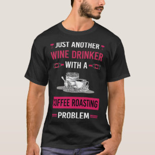 Camiseta Pratica de café com vinho
