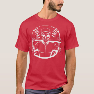 Camiseta Prática de Equipe de Jogadores de Esqueleto de Sof