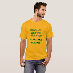 Camiseta Prática de Lançamento de Ferradura Prática Prática