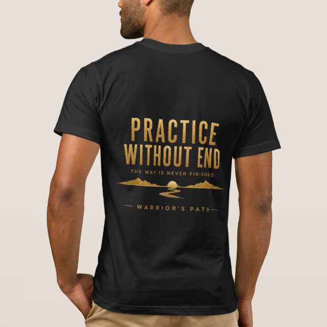 Camiseta Prática Sem Fim Caminho do Guerreiro (Verso)