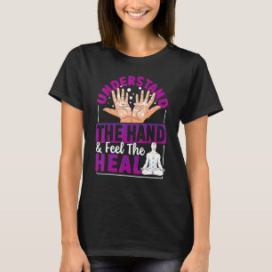 Camiseta Praticante de Reiki para um Curador de Energia