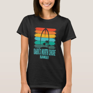 Camiseta Praticante de Surf Tábua de Surf Costa Norte de Oa