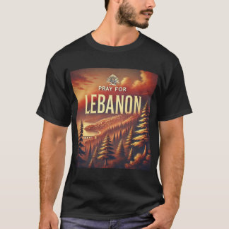 CAMISETA PRAY FOR LEBANON