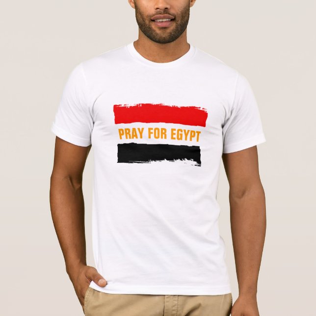 Camiseta Pray para Egipto (Frente)