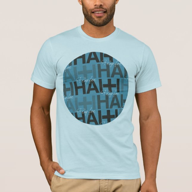 Camiseta Pray para Haiti (Frente)
