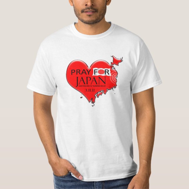 CAMISETA PRAY PARA JAPÃO (Frente)