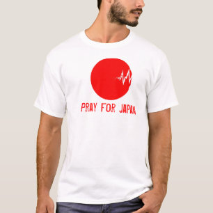 Camiseta Pray para Japão