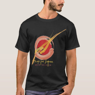 Camiseta Pray para Japão