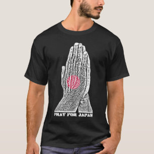 Camiseta Pray para Japão