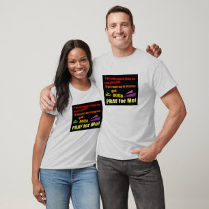 Camiseta Pray para mim