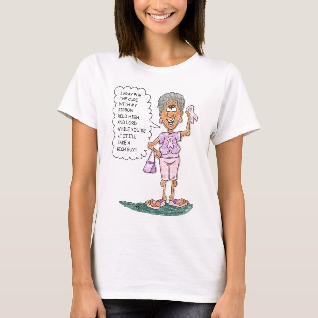 CAMISETA PRAY PARA O T DA CURA (Frente)