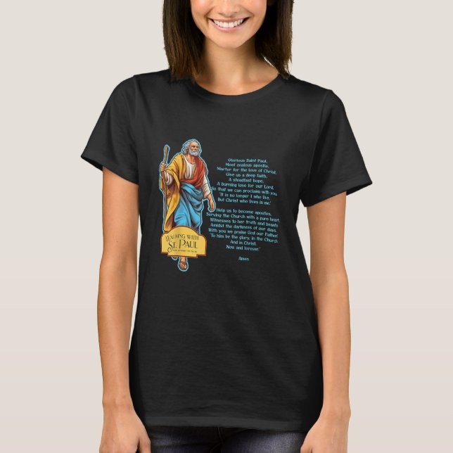 Camiseta Prayer of St Paul (Frente)