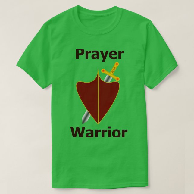 Camiseta Prayer Warrior 1 (Frente do Design)