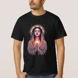 Camiseta Prayers in the Shadows - Goth Madonna