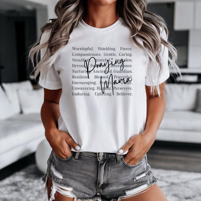 Camiseta Praying Mama T-shirt (Praying Mama t-shirt.)