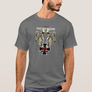 Camiseta praying skeletons