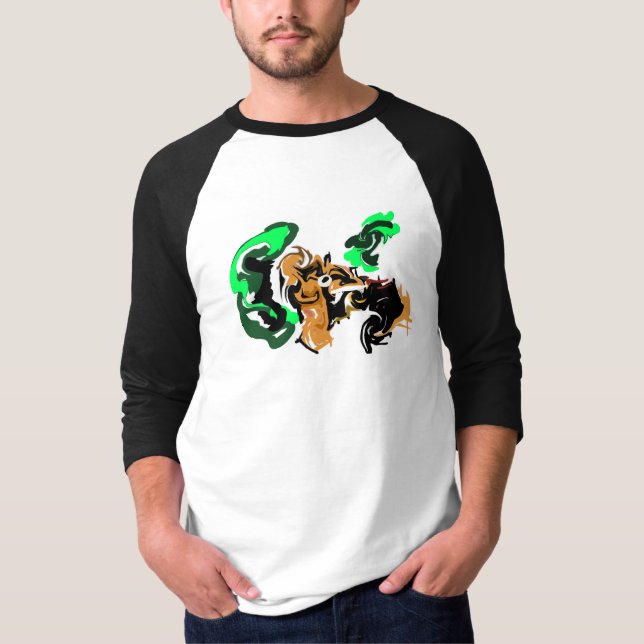 Camiseta Prazer de inverno do lobo (Frente)