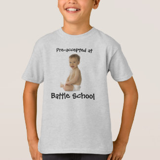 Camiseta Pre-Aceitado na escola da batalha - juventude