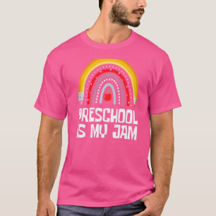 Camiseta Pré-escola é minha paixão Primeiro dia de volta às
