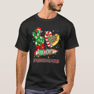Camiseta Pré-Escola Esquadrão Engraçado Pré-Escola de Natal