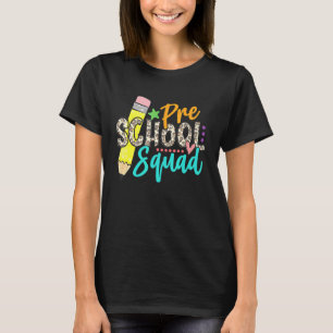Camiseta Pré-Escolar Classe Feliz Primeiro Dia da Escola 1