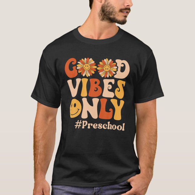 Camiseta Pré-Escolas Boas Víblias Apenas Retrocedendo Para  (Frente)