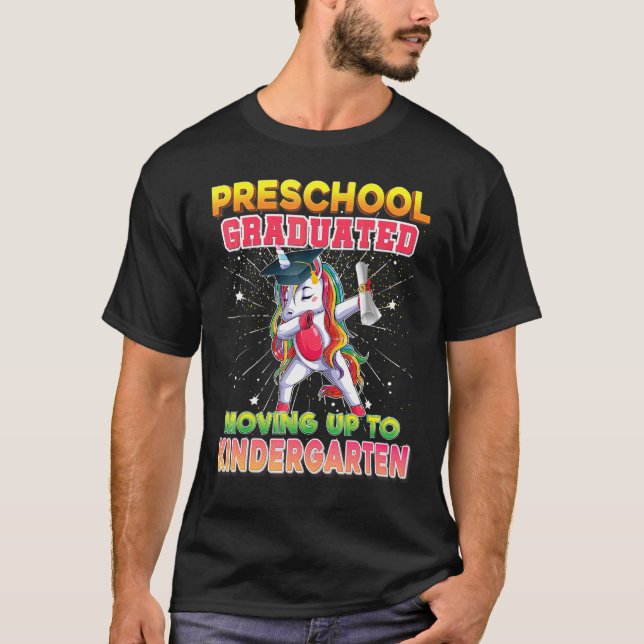 Camiseta Pré-Escolas Graduadas A Avançar Para O Formando Do (Frente)