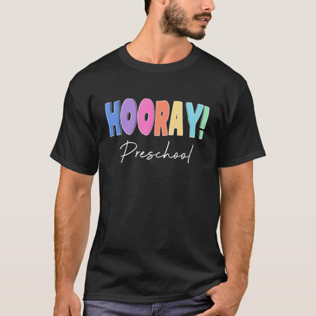 Camiseta Pré-Escolas Hooray Para Conselheiro De Admin Do Pr (Frente)