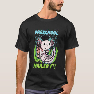 Camiseta Pré-Escolas Infantis No Último Dia Da Escola, Cria