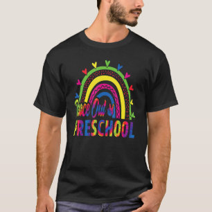 Camiseta Pré-Escolas Peace Out No Dia Passado Da Escola Rai