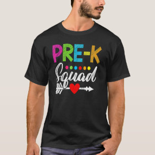 Camiseta Pré-Escolas Pré-Escolas de Professores do Quadrado