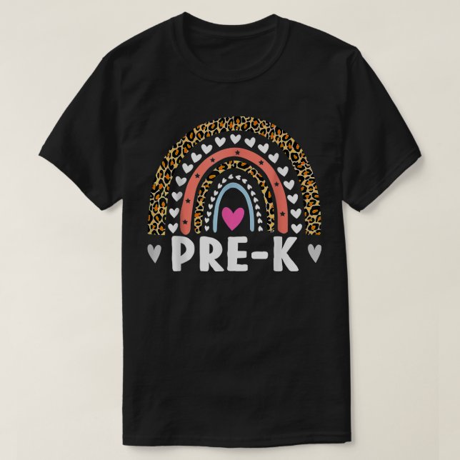 Camiseta Pré-Escolas Rainbow Girls Equipe de Professores Pr (Frente do Design)