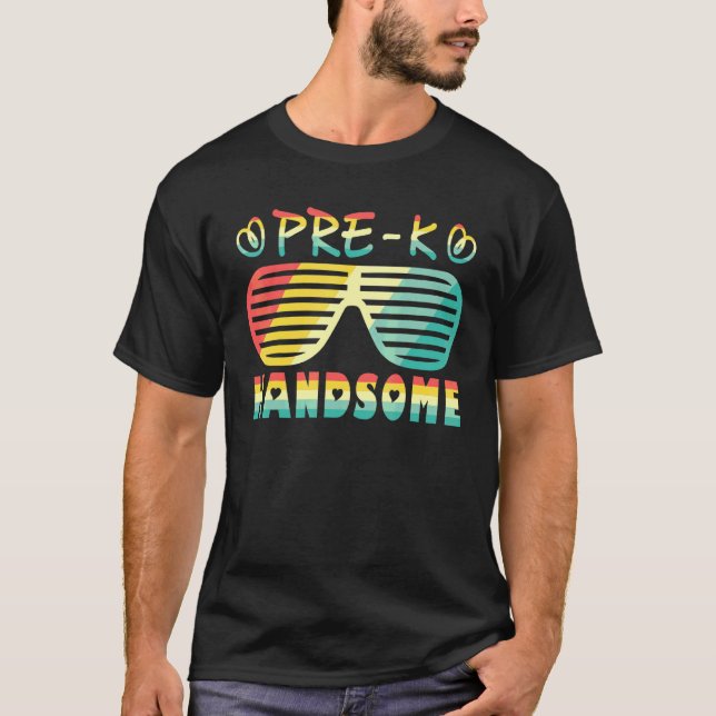 Camiseta Pré K Bonito Volta às Aulas (Frente)