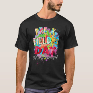 Camiseta Pré-K Campo Dia 2023 Deixar Os Jogos Começarem O T